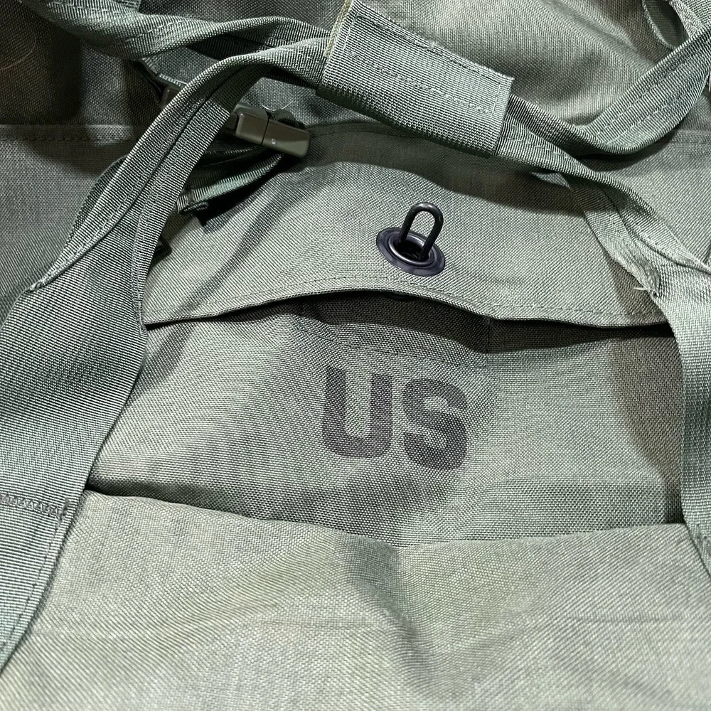 USGI Improved Duffle Bag Aurora Industries Olive Drab Green‎ Backpack Sea Bag